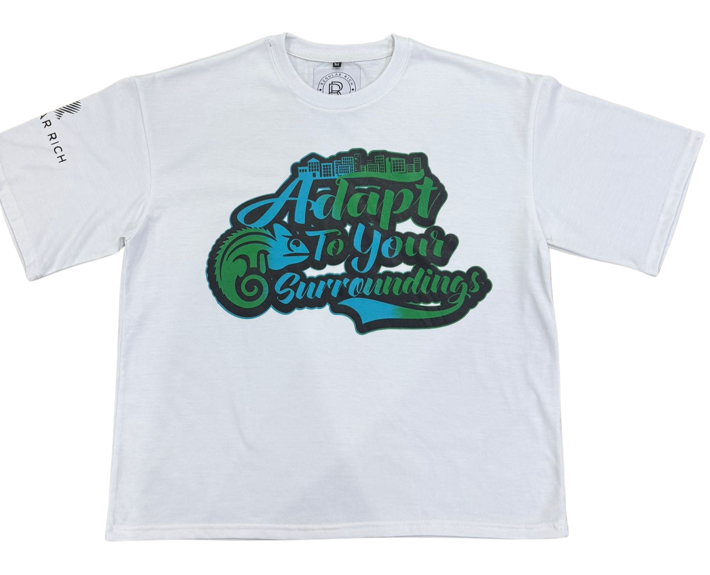 Regular Rich | "Adapt to Your Surrounding” Graphic Tee
